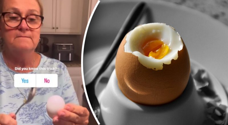 Женщина изобрела молниеносный способ чистки яиц: скорлупа вмиг слетает