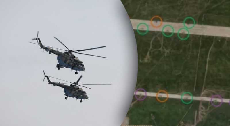 Россия перебросила на аэродром в Бердянске 20 вертолетов - Схемы