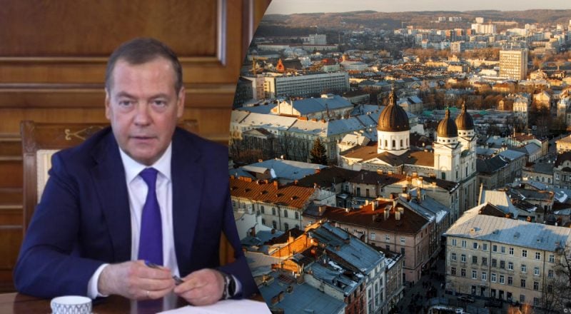 Медведев размечтался о "санитарной зоне" во Львове и пригрозил Западу
