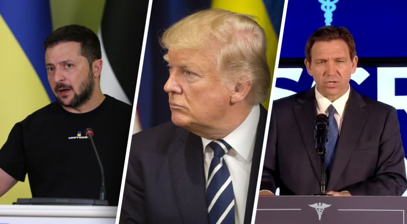 "Готовы ли они умереть?": Зеленский ответил Трампу и Десантису, которые против помощи Украине