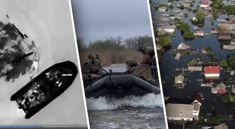 Стояли по шию у воді: воїни ССО врятували 5 окупантів, які тонули після підриву ГЕС