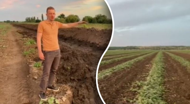 "Двое суток боролся с наводнением": на Херсонщине фермер героически спас свой урожай