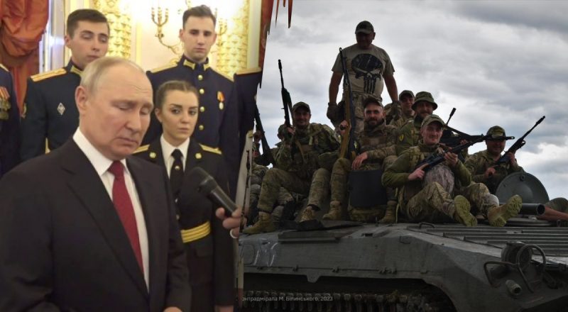 "Горять за милу душу": Путін на тлі поразки говорить маячню про "втрати" в ЗСУ