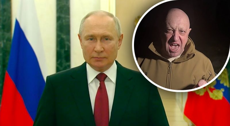 "З днем молоді": Кремль зганьбився зверненням Путіна, поки Пригожин захоплює РФ