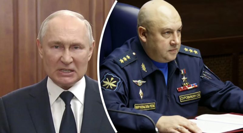 Путін віддав наказ: у Росії затримали Суровікіна і 13 офіцерів – WSJ