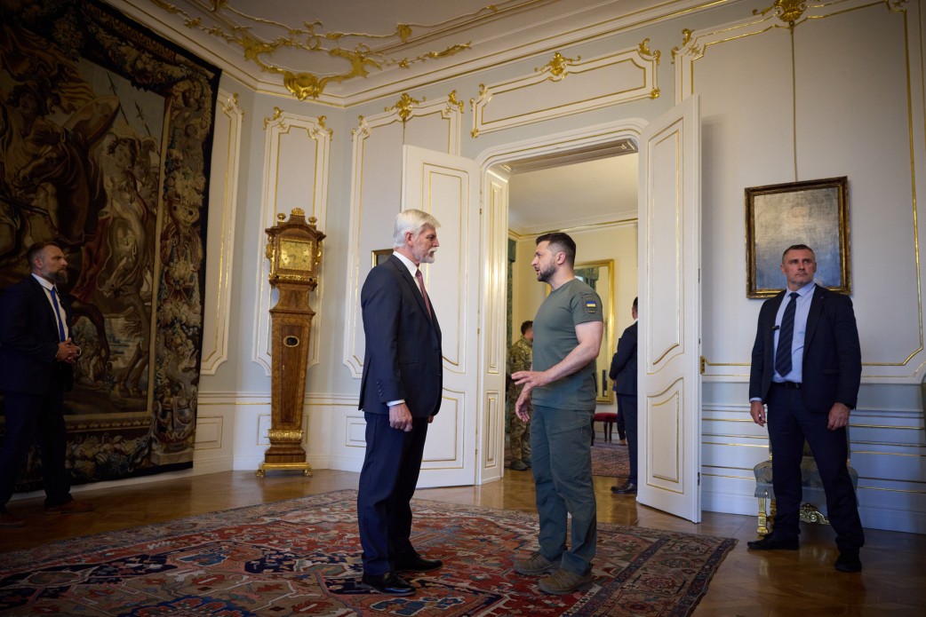 Зеленський і Павел зустрілися у Чехії: про що домовилися два президенти Зеленський і Павел зустрілися у Чехії: про що домовилися два президенти