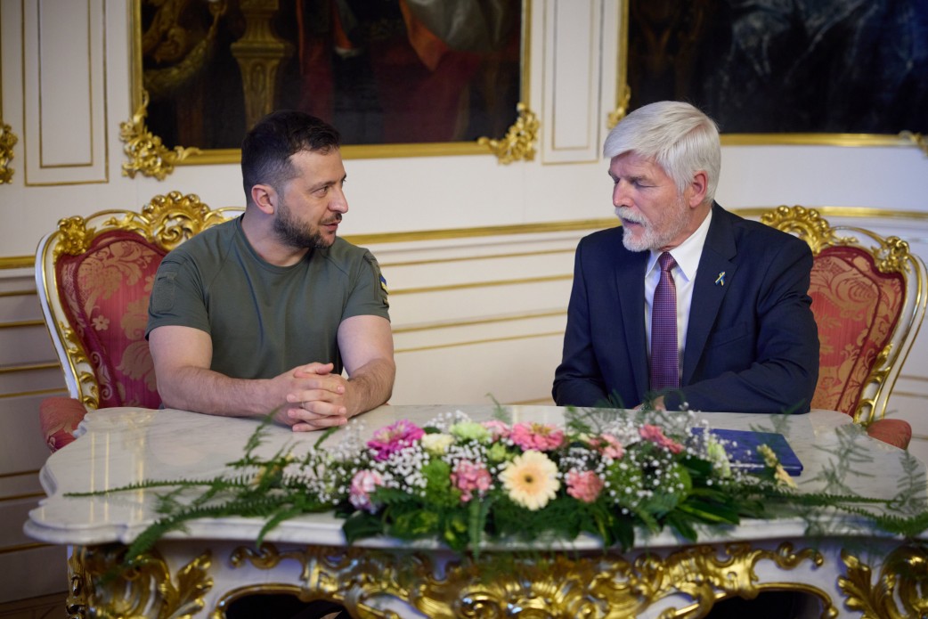 Зеленський і Павел зустрілися у Чехії: про що домовилися два президенти Зеленський і Павел зустрілися у Чехії: про що домовилися два президенти