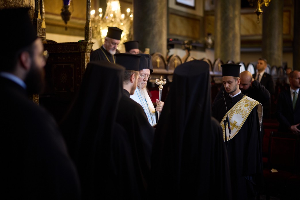 Зустріч Володимира Зеленського із Вселенським Патріархом Варфоломієм