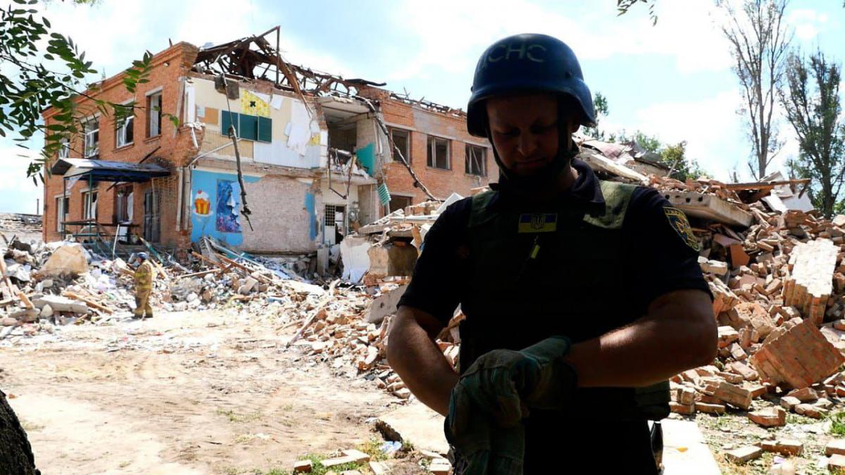 Удар авиабомбой по Орехову