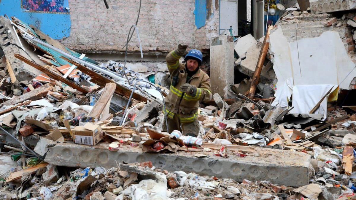 Удар авиабомбой по Орехову