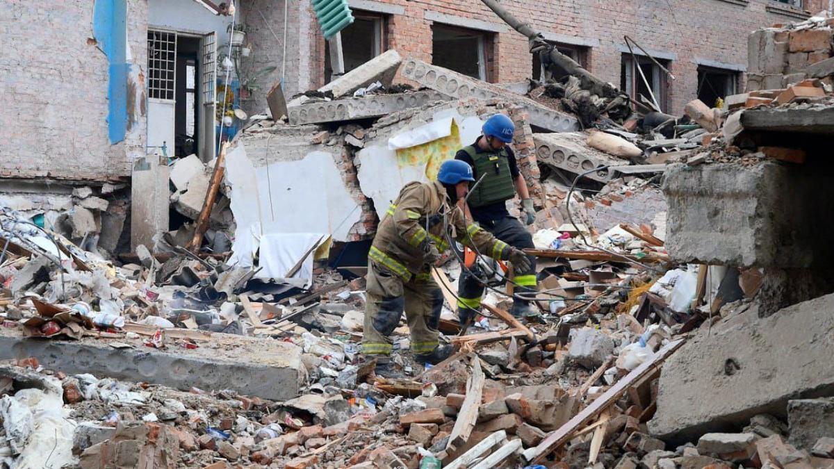 Удар авиабомбой по Орехову