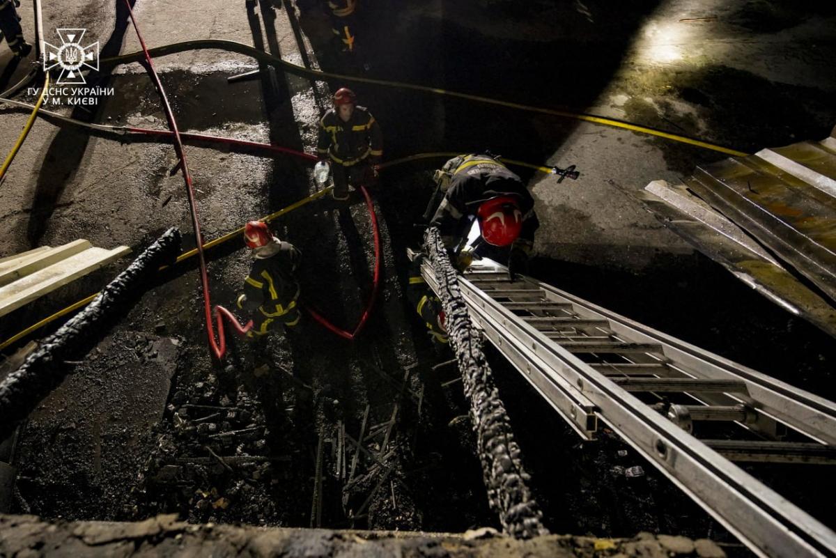 Россия ночью атаковала Киев