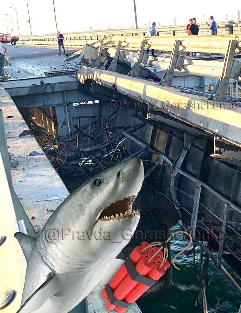 Вибух на Кримському мосту: меми