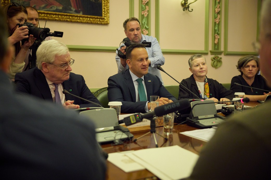 Зустріч президента України з прем’єрміністром Ірландії Лео Варадкаром у Києві 19 липня 2023