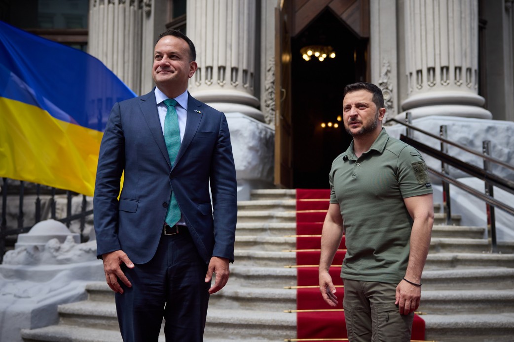 Зустріч президента України з прем’єрміністром Ірландії Лео Варадкаром у Києві 19 липня 2023