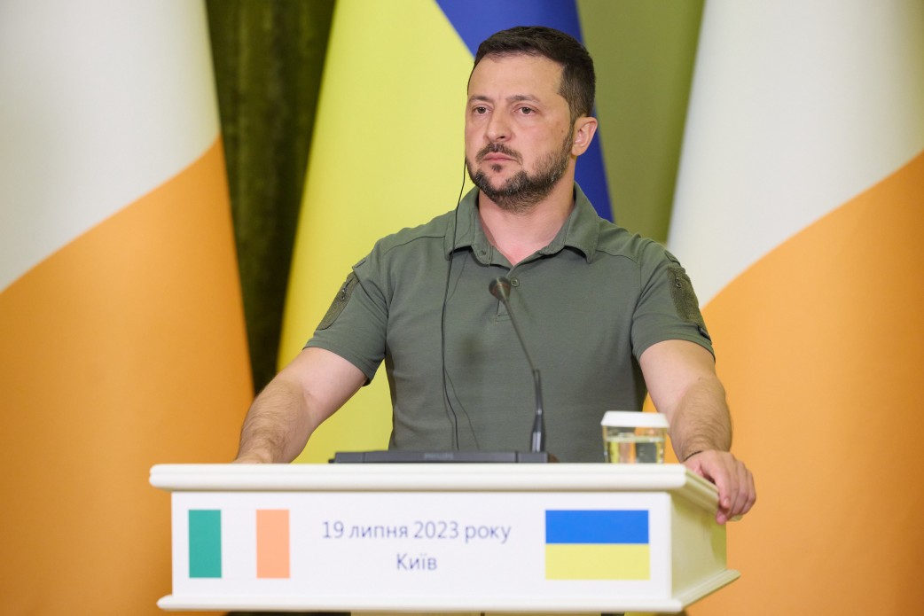 Зустріч президента України з прем’єрміністром Ірландії Лео Варадкаром у Києві 19 липня 2023