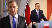 Медведєв забився в істериці: пригрозив ядеркою Польщі і зникненням Дуді