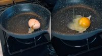 Дівчина показала, як розбити яйце, щоб жовток залишився цілим