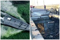 Безшумний водний дрон вели по супутнику: експерти про атаку на Кримський міст