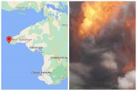 У Криму прогриміли потужні вибухи: окупанти поскаржилися на атаку десятків БПЛА