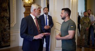 Зеленский и Павел встретились в Чехии: о чем договорились два президента