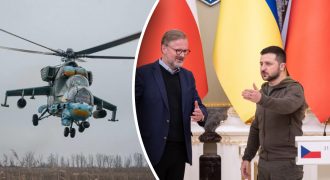Чехия передаст Украине вертолеты, боеприпасы и поможет с подготовкой пилотов F-16
