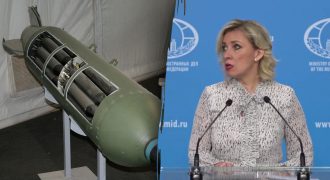 "Жест отчаяния": Захарова в панике устроила истерику из-за кассетных боеприпасов