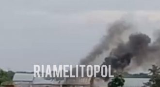 У оккупантов РФ в Мелитопольском районе прогремел взрыв: опубликованы кадры