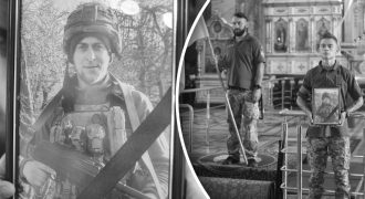 На коленях и со слезами на глазах: в Луцке провели в последний путь 31-летнего воина