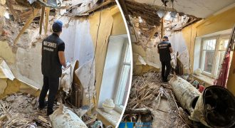 "Я подскочила, повсюду пыль": в Одессе обломок ракеты привалил пенсионера в постели