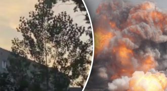 ВСУ "передали привет": в оккупированной Каховке утром прогремела серия взрывов
