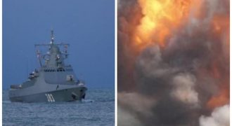 Корабль РФ атаковали "убийцы" Крымского моста: в Крыму гремят новые взрывы