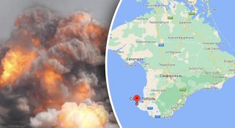 Возле Севастополя диверсанты взорвали склад боеприпасов оккупантов – ГУР