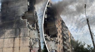 РФ ударила ракетами по жилому дому и университету в Кривом Роге: под завалами люди