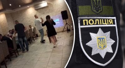 Скандал в кафе под Киевом