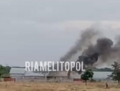 Мелитопольский район, взрыв