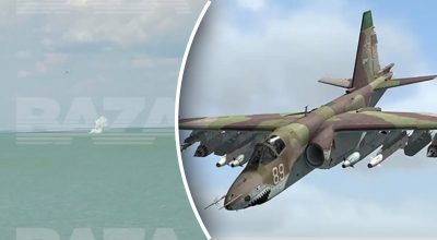 Впав штурмовик СУ - 25 в РФ Впав штурмовик СУ - 25 в РФ