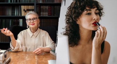 жінка, макіяж, помада жінка, макіяж, помада