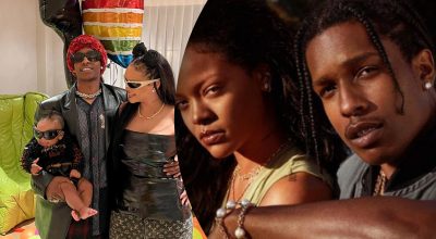 Ріанна і ASAP Rocky з сином Ріанна і ASAP Rocky з сином