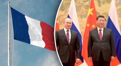 У Франції заявили, що Китай постачає "значні військові потужності" Росії