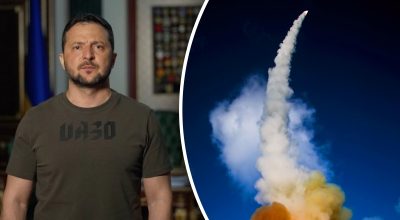 Володимир Зеленський, ракетний удар Володимир Зеленський, ракетний удар