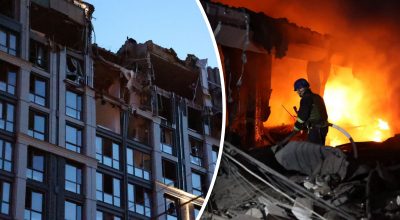 Ракетная атака на Днепр