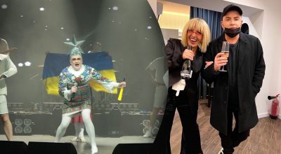 Вєрка Сердючка, Лайма Вайкуле, Андрій Данилко Вєрка Сердючка, Лайма Вайкуле, Андрій Данилко