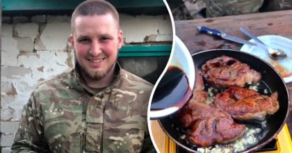 Готувати так просто: військовий ЗСУ показав рецепт унікального обіду для українських захисників