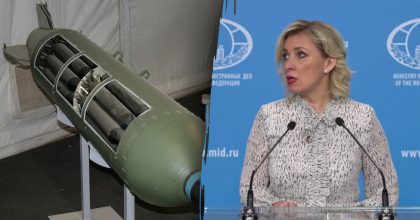 "Жест отчаяния": Захарова в панике устроила истерику из-за кассетных боеприпасов