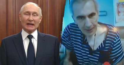 Путин говорил о захвате Украины 20 лет назад, Запад закрыл на это глаза - Саакашвили