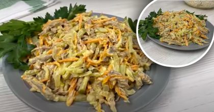 Салат Дружба из 90-х: рецепт, который обожали все в СССР