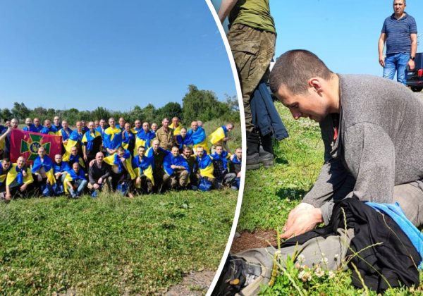Цілували українську землю: Україна повернула з полону 45 героїв і 2 вкрадених дітей