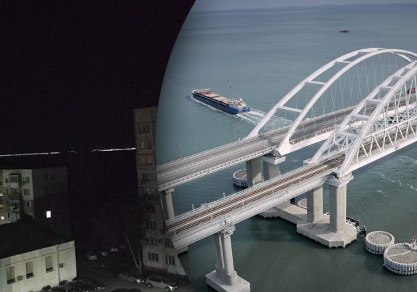 На Крымском мосту прогремели взрывы, упал пролет: что известно