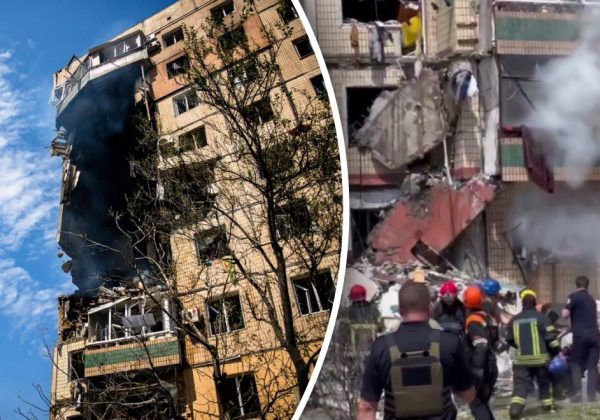 У Кривому Розі під час рятувальних робіт почала падати 9-поверхівка: з'явилися кадри